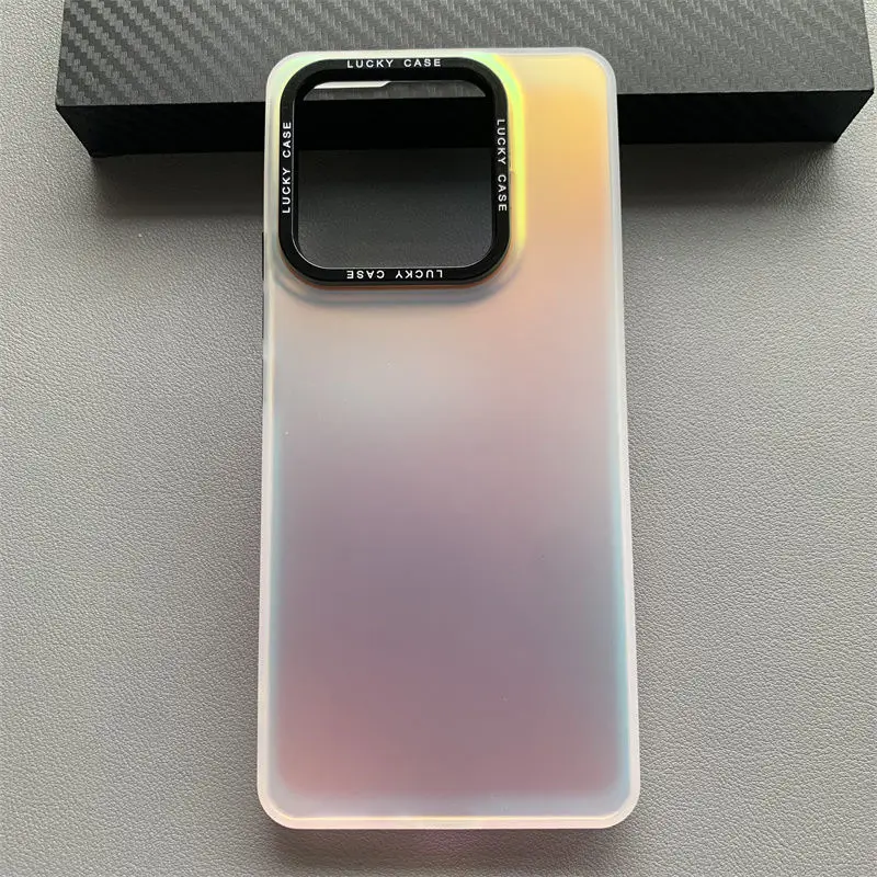 Para Huawei Honor Magic 7 Pro funda dura de PC con gradiente láser funda protectora trasera para Honor Magic 7 6 5 Lite Pro carcasa de teléfono - imagen 4