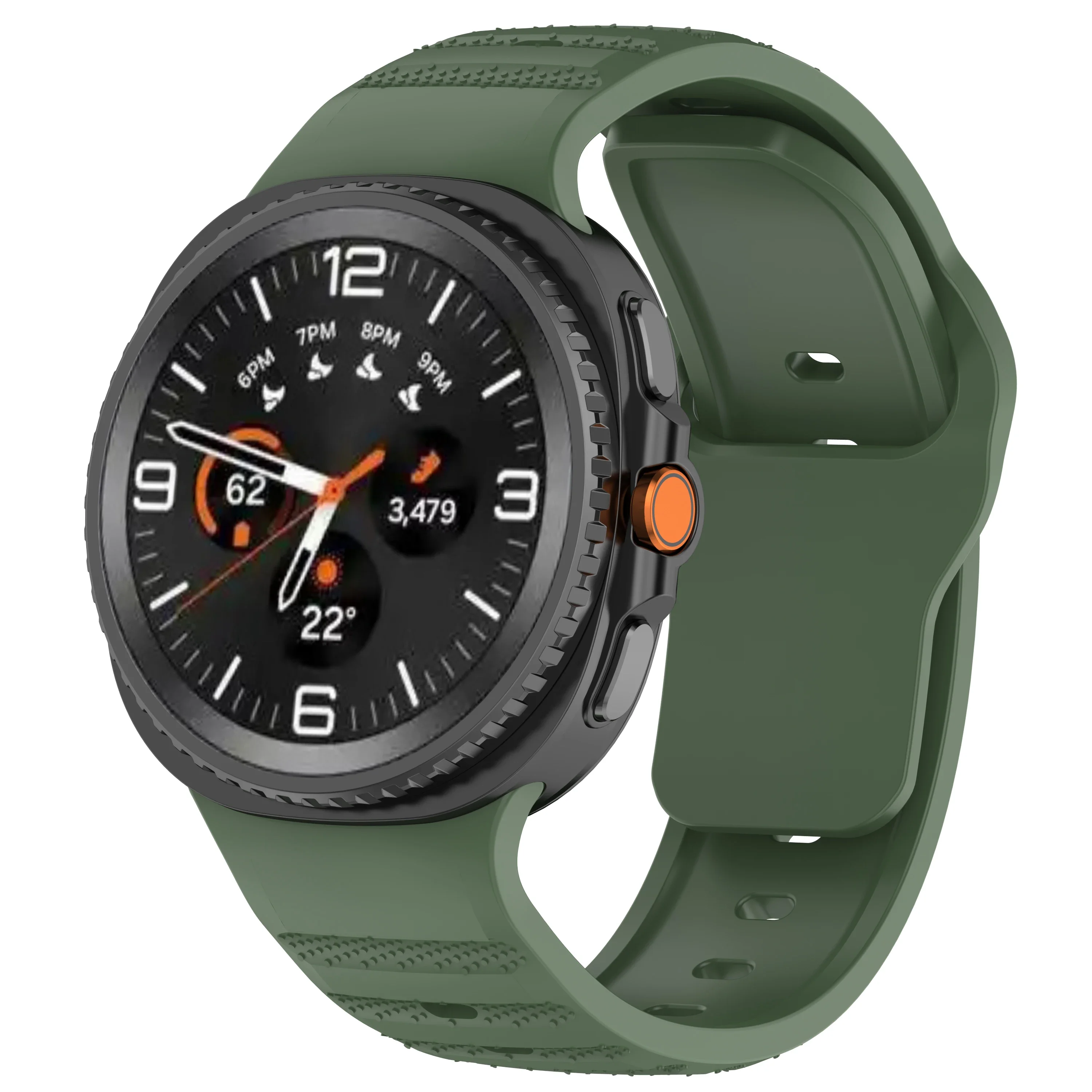 Correa deportiva para Samsung Galaxy Watch 8/8 Classic 46mm pulsera de silicona para Galaxy Watch 8 40 44mm Smartwatch Correa cinturón - imagen 4