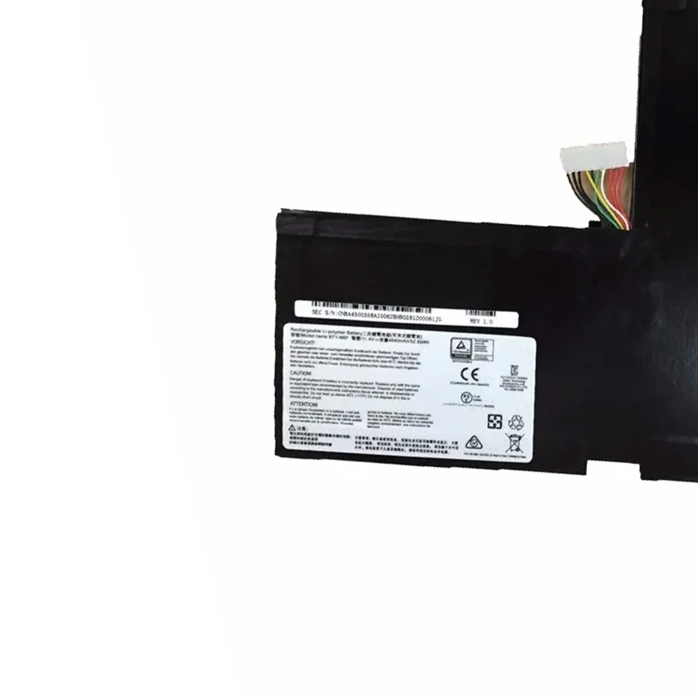 11,4 V 52.89Wh/4640MAH nueva batería Original para ordenador portátil BTY-M6F para MSI GS60 2PL 2QE 6QE 6QC MS-16H2 - imagen 3