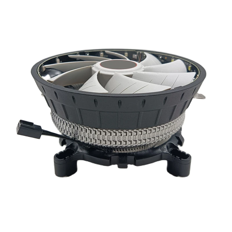 Enfriador de cpu universal, Enfriador de ordenador y PC, disipador térmico de aluminio LED de lujo, ventilador de cpu para LGA 775 1150 1155 1156 1700 1200 1366 2011 - imagen 4