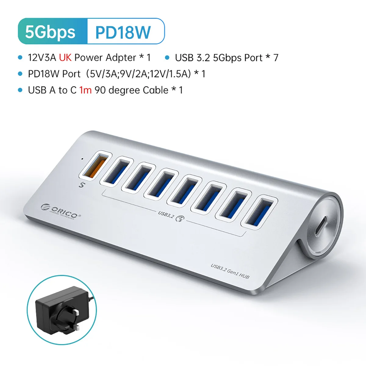 USB 3.2 Charge 1M UK