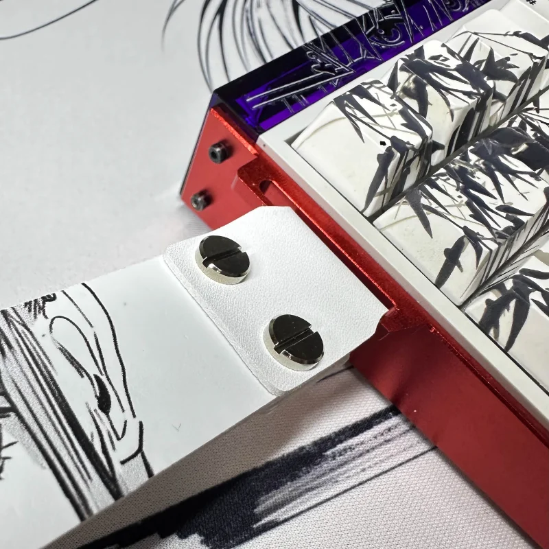 Cinta de teclado con tema Makima personalizada, correa de teclado mecánico de Anime, colgante de teclado DIY para regalos de decoración de wooting/aula - imagen 4