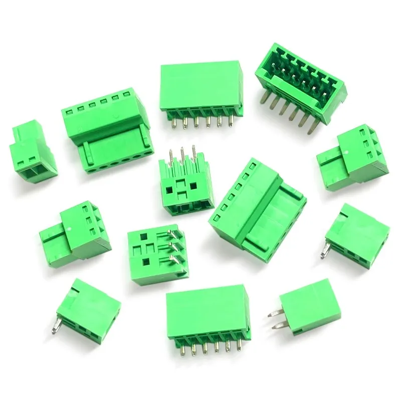 Conector de bloque de terminales de tornillo PCB 2,54mm 3,5mm 3,81mm 5,08mm 2-16 pines macho hembra cable de cabecera de Pin 15EDG KF2EDG - imagen 3