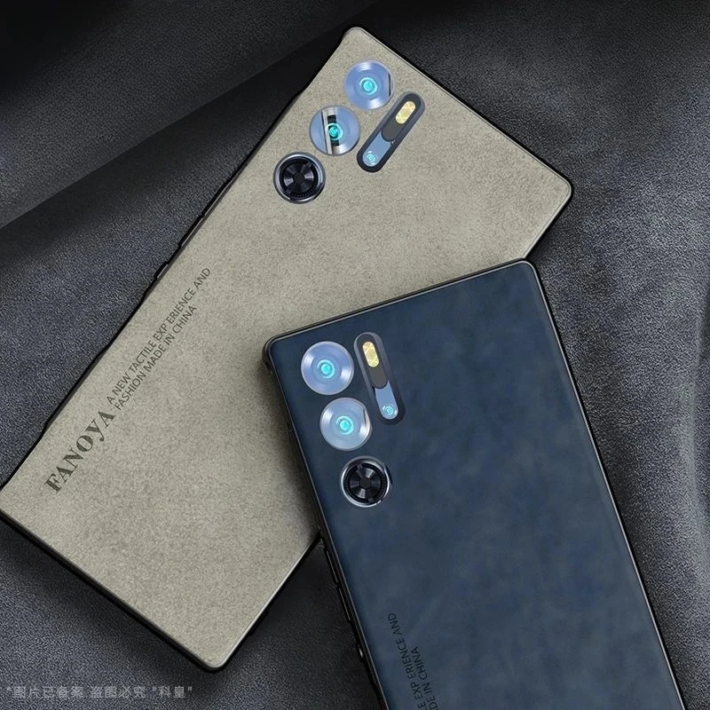 Funda para RedMagic 11 Pro Plus, funda trasera de cuero de silicona de lujo para Nubia Red Magic 11 Pro + 5G, parachoques a prueba de golpes - imagen 2