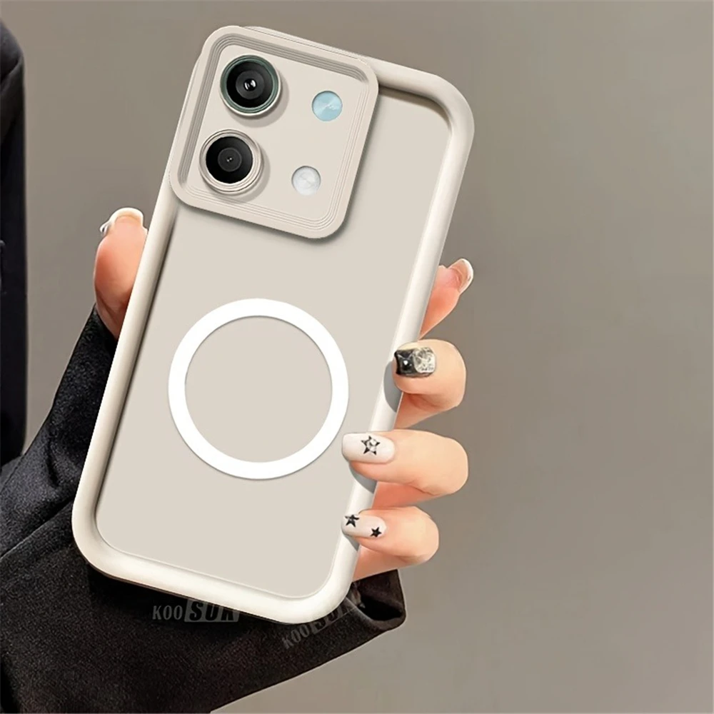 Funda de teléfono Redmi Note 14 Pro 5G para Xiaomi Redmi Note 14 Pro 13 14 ProPlus Pro + con anillo hoja de hierro pegatina magnética cubierta suave - imagen 4