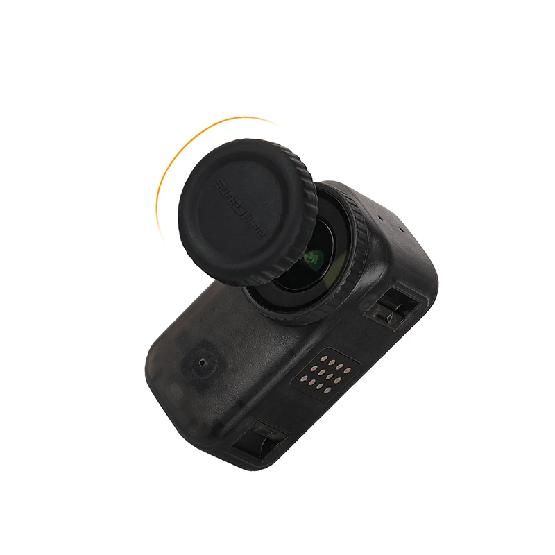 Para DJI Osmo Nano tapa de lente de silicona suave cubierta protectora a prueba de caídas accesorios para cámaras deportivas