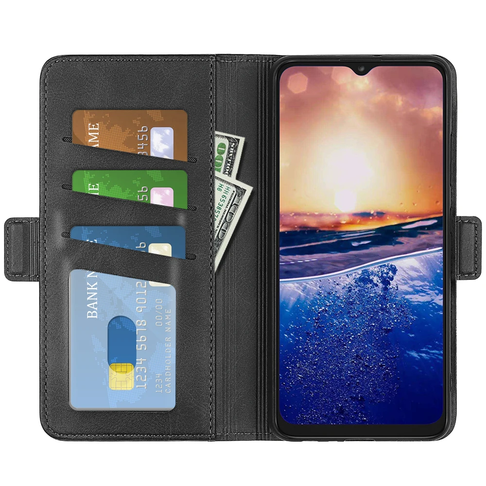 Funda de cuero con tapa para teléfono, carcasa magnética Vintage para TCL 40R - imagen 2