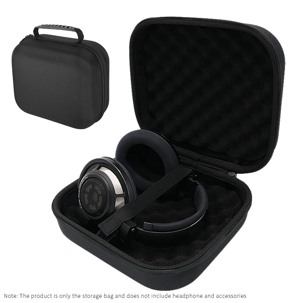 Bolsa de almacenamiento dura de EVA para auriculares Sennheiser HD800S, Estuche de transporte de viaje para auriculares HD800S