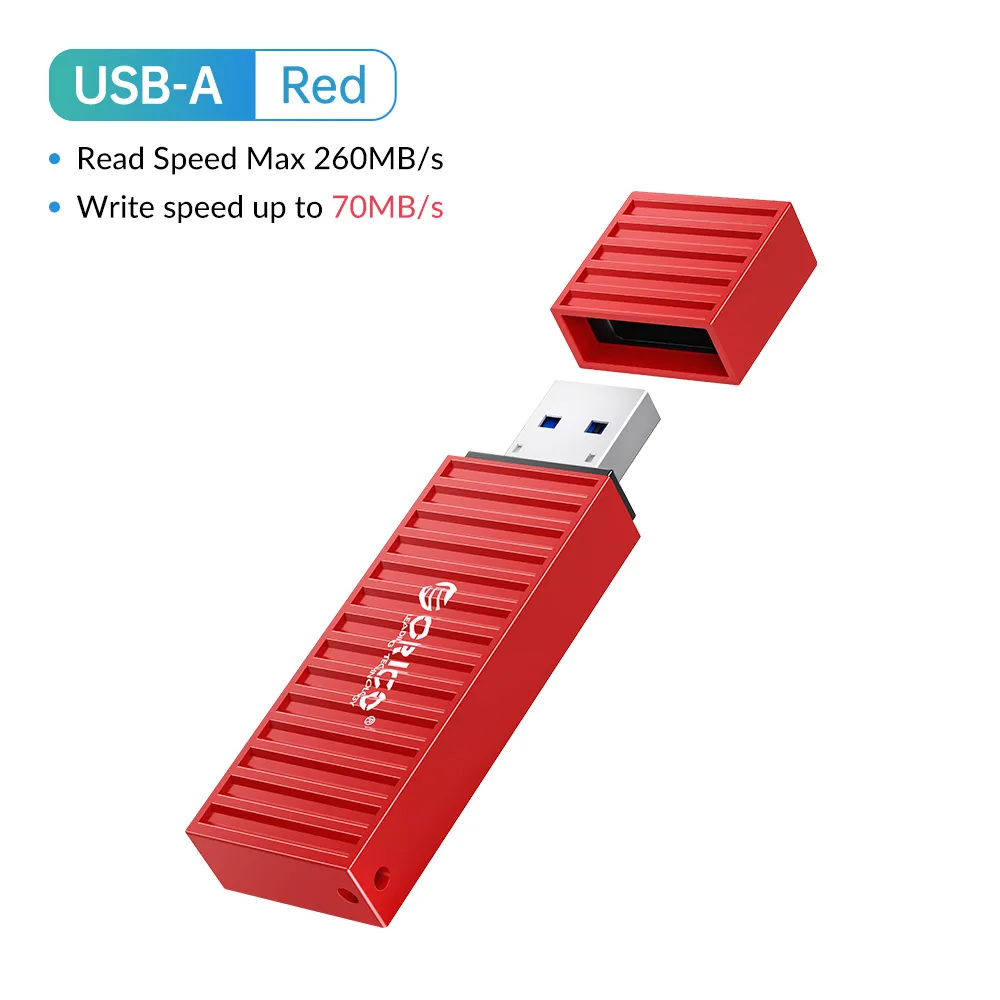 USB A-Red
