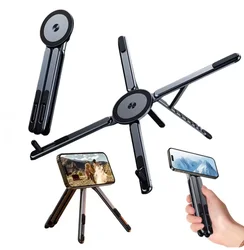 Soporte magnético trípode plegable para iPhone iPad y portátiles