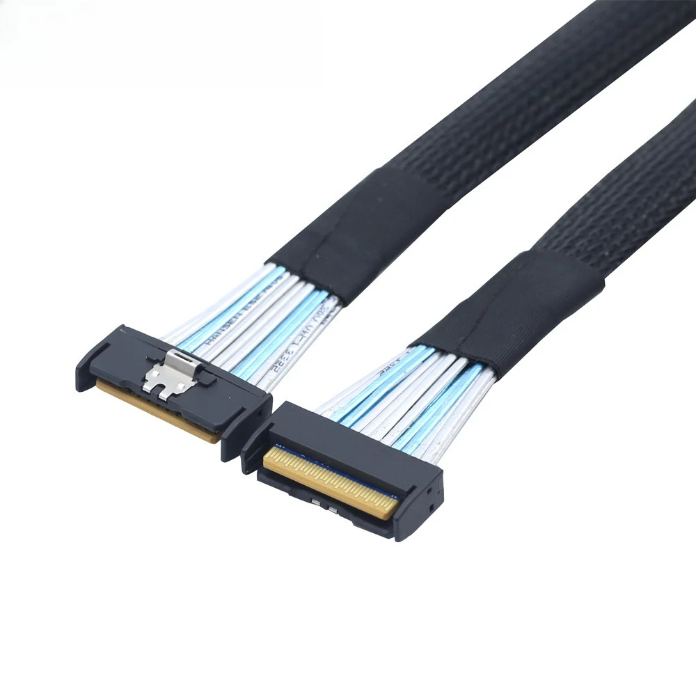 Slimline SAS 8654 8I (8X) 74P MCIO 5.0 Arnés de servidor anticorrosión todo incluido Longitud opcional 0,5 M 0,6 M 1 M - imagen 5