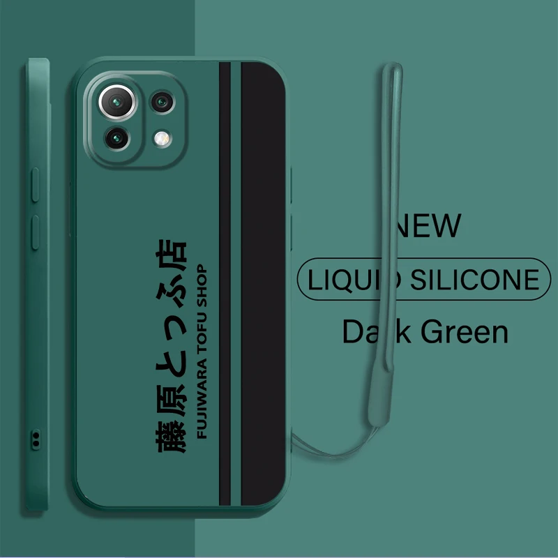 Funda de teléfono de coche con iniciales de Anime D para Xiaomi Mi 11 12 Lite 10T 11T 12T Pro 13 funda suave - imagen 3