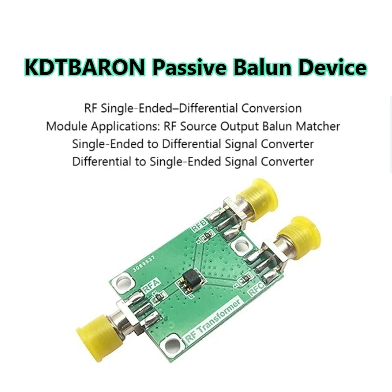 Transformador Barron RF KDTBARON, convertidor diferencial RF de un solo extremo para ADF4351/4355/5355 KDTBARON-003 - imagen 5