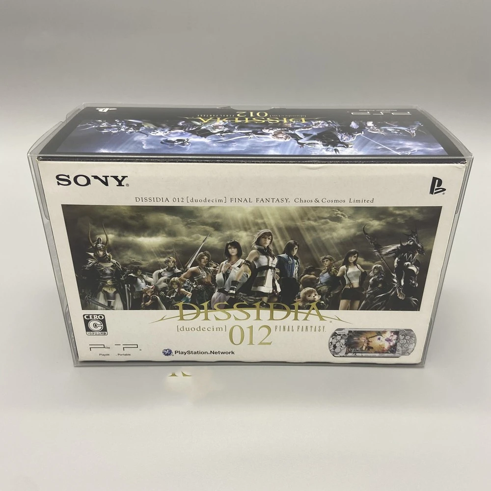 Protector de caja transparente para Sony PSP3000/disidia 012: Duodecim Final Fantasy, Cajas de colección, carcasa de juego, vitrina transparente - imagen 2