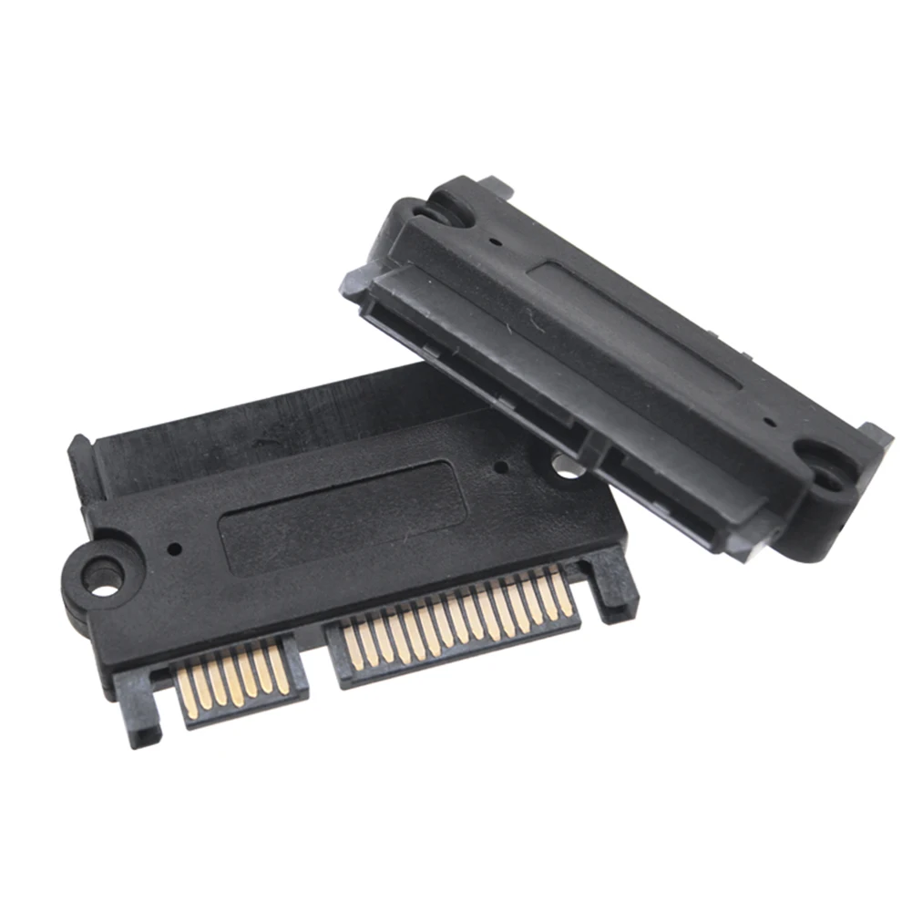 Convertidor de datos de potencia SATA macho a hembra, 22 Pines, 7 + 15 macho a hembra, adaptador SATA a SATA - imagen 3