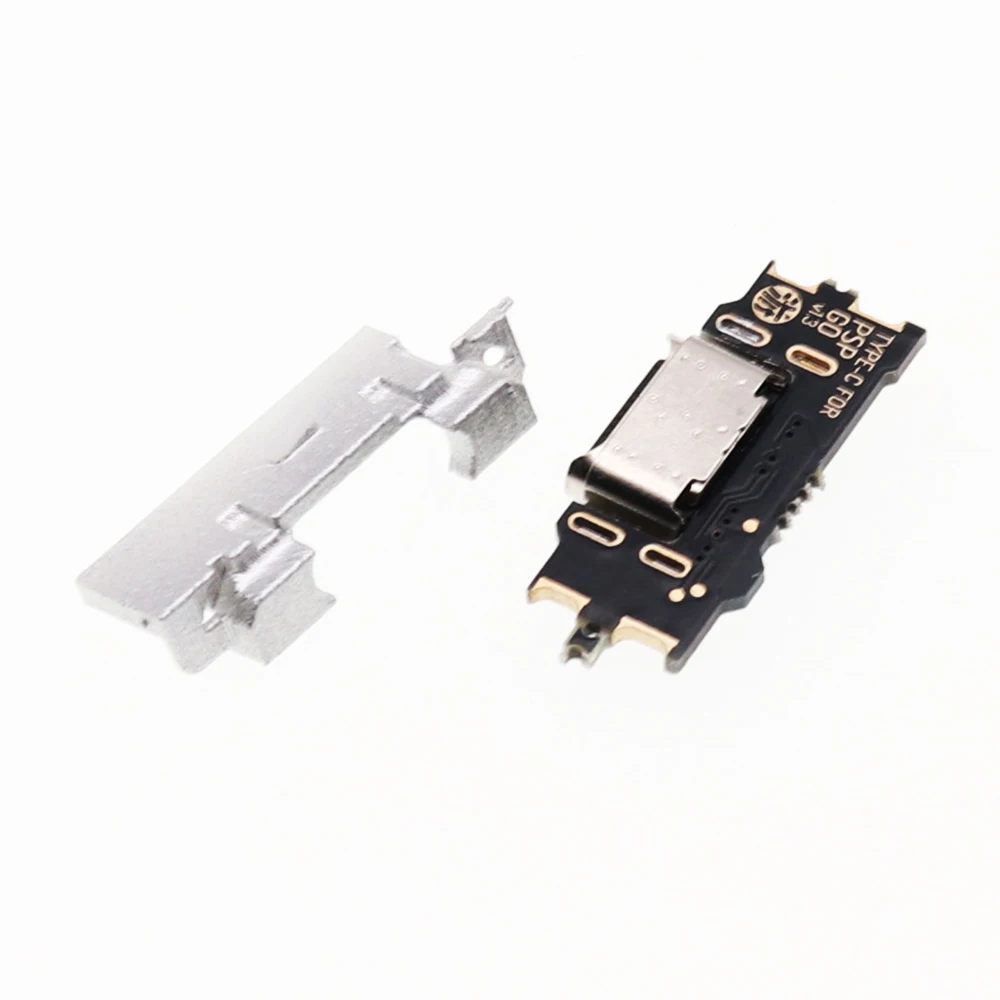 2 juegos de puerto USB USB-C USB tipo C puerto de carga conector de interfaz para Sony PSP GO consola pieza de repuesto - imagen 4
