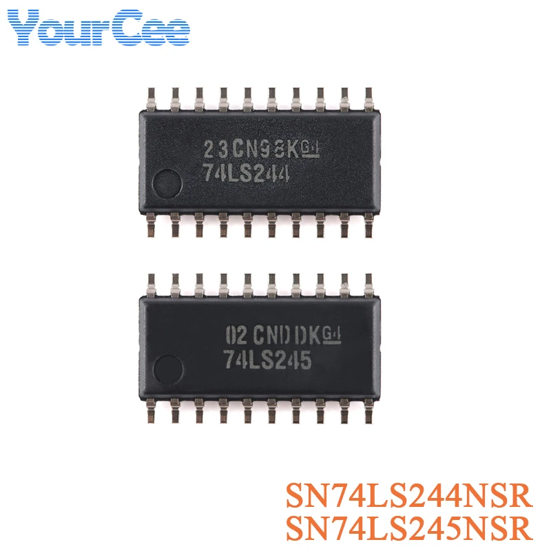 2 uds SN74LS245NSR SMD LS244 LS245 SN74LS244NSR SOIC-20 Chip IC circuito integrado