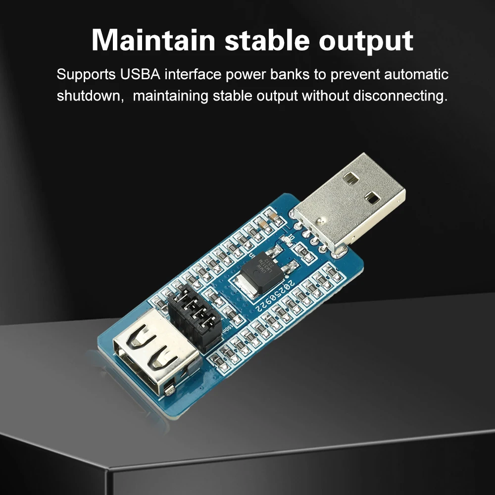 Módulo de interruptor antiapagado de carga Virtual USB A Power Bank Módulo antiapagado de carga Módulo de energía móvil - imagen 3