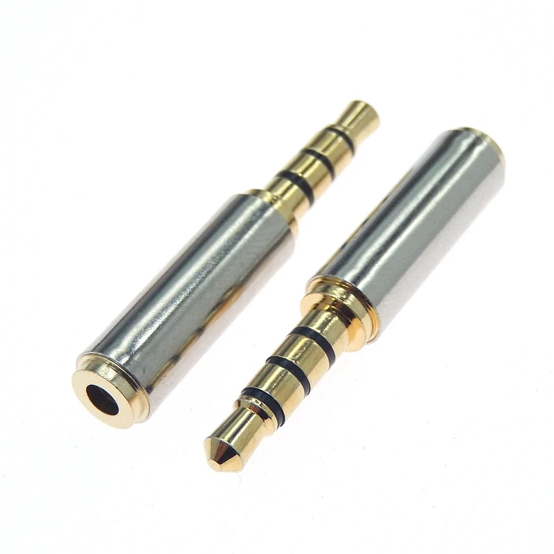 1 Uds. Convertidor adaptador de 3,5mm a 2,5mm / 2,5mm a 3,5mm conector de auriculares de Audio estéreo alta calidad al por mayor - imagen 3