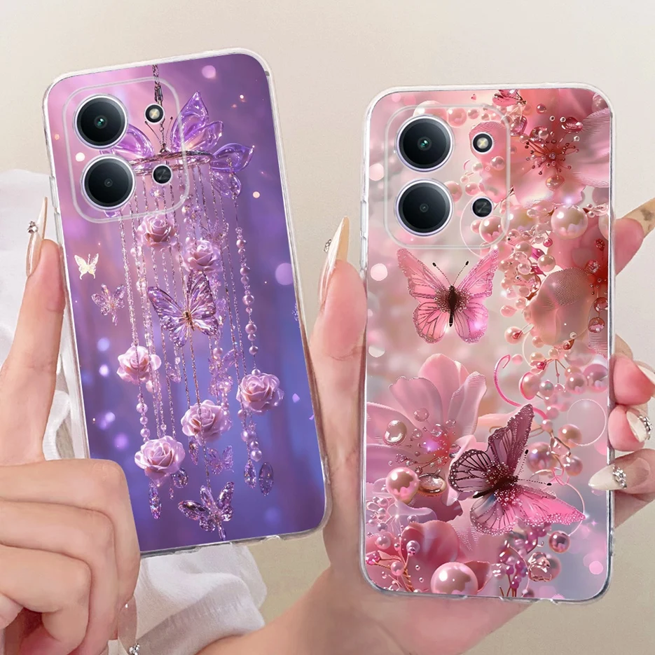 Para Xiaomi Redmi 15C 4G funda Redmi15C 5G flores coloridas funda de teléfono pintada para Xiaomi Poco C85 C 85 Redmi 15C funda suave - imagen 3