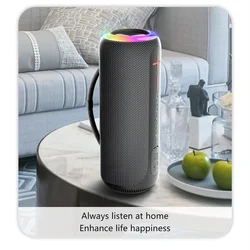 Altavoz Bluetooth Portátil X12 40W RGB Exterior IPX6 Inalámbrico
