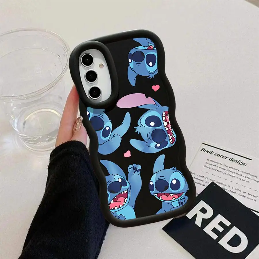 Funda de teléfono suave Disney Stitch para Samsung Galaxy A11 A14 A26 A34 A12 A13 A15 A36 A21s A33 A35 A16 - imagen 4