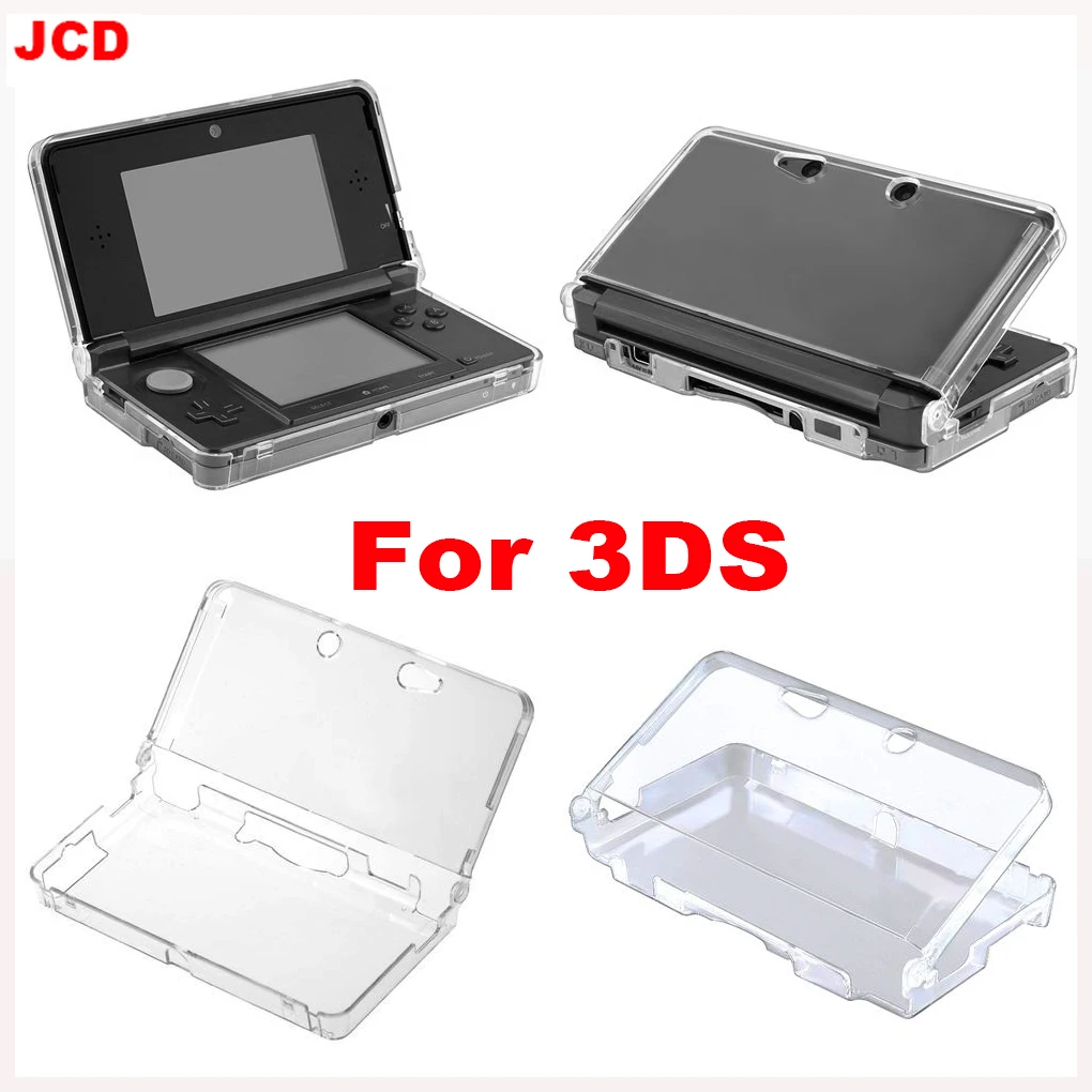 1/2/5/10 Uds. Funda protectora dura de cristal transparente de plástico para 3DS/nuevo 3DS/3DS XL 3DS LL nuevo 3DS XL nuevo 3DS LL