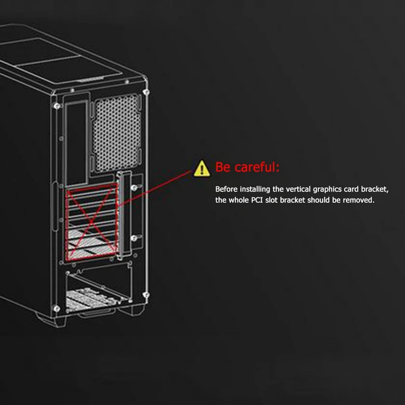 Un estuche de computadora con una advertencia para tener cuidado