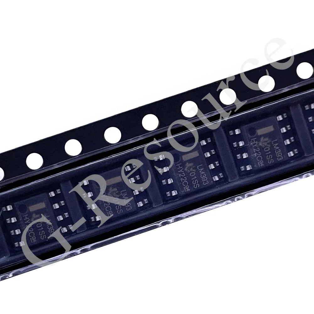 (50 piezas) LM393DR LM393 SOP-8 Chip comparador de doble voltaje