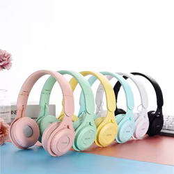 Auriculares Macaron Bluetooth para Niños – Diadema con Micrófono