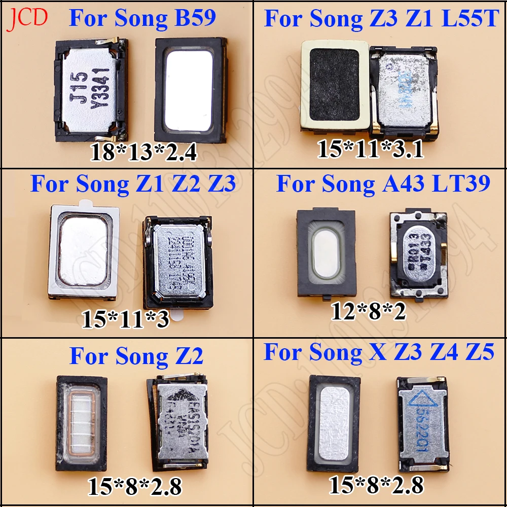 Auricular frontal y trasero para Sony Xperia Z Z1, Z2, Z3, Z4, Z5 Mini Compact, Z5 Plus, E6603, 2 unidades/lote, nuevo