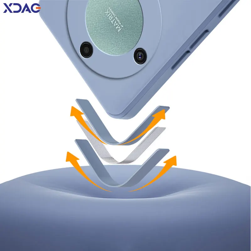 Funda de silicona líquida cuadrada Original para Honor X9A Magic 5 Lite 5G, cubierta trasera suave para móvil Global, armadura Honor X9A Magic5Lite - imagen 4