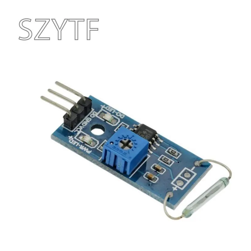 Módulo de Sensor de tubo de lengüeta interruptor de tubo de lengüeta Módulo de interruptor de magnetrón DIY - imagen 4