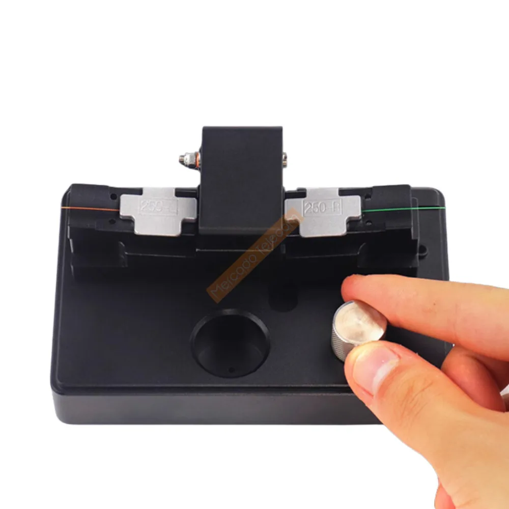 Acoplador de conexión de fibra desnuda PLC WDM, alineador de fibra de tira, detector de coincidencia de ranura en V, dispositivo de luz desnuda - imagen 4