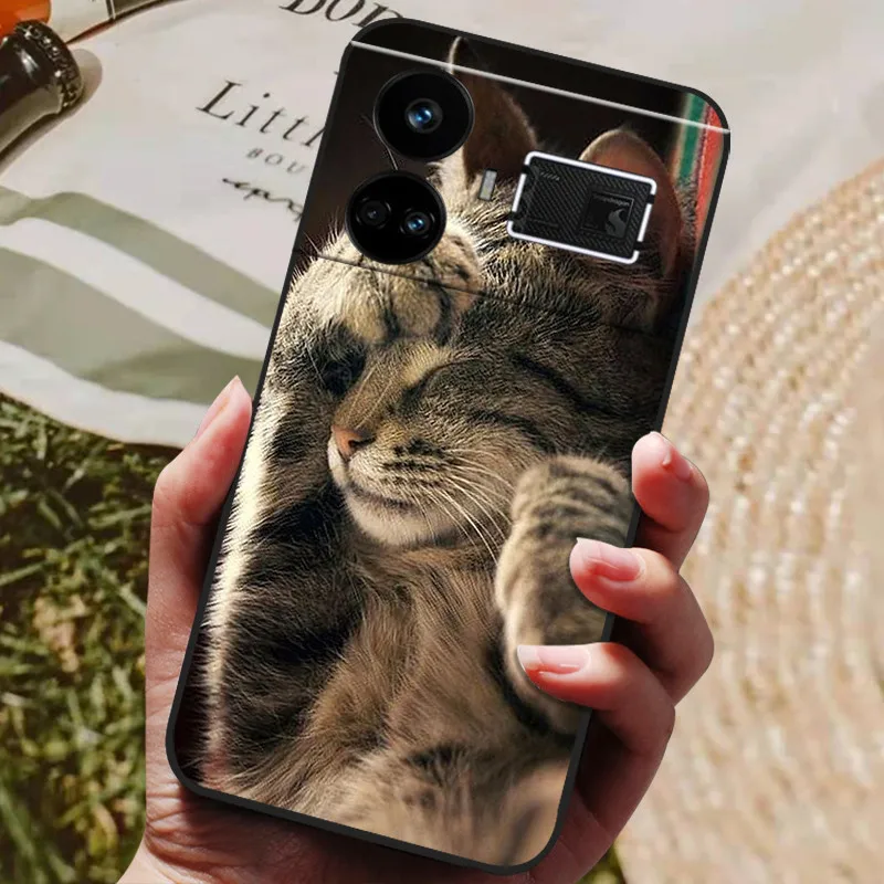 Para Realme GT5 240W funda trasera de silicona TPU suave para Realme GT5 fundas de teléfono RealmeGT5 GT 5 funda protectora completa de moda - imagen 2