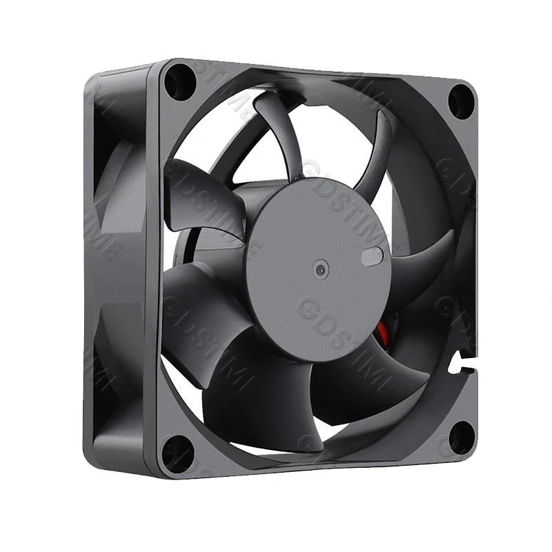 Gdstime DC 12V/24V 7025 enfriador sin escobillas 70x25mm carcasa de PC radiador de CPU 7cm caja de ordenador ventilador de refrigeración 70x70mm ventilador Axial de 2 pines - imagen 4