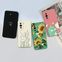 Fundas de teléfono para Huawei Nova 10, 10 Pro, 10 SE, líquido suave, encantadora funda de mano con gesto de corazón para Huawei Nova10 Pro 10SE