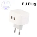 6088 EU Plug White