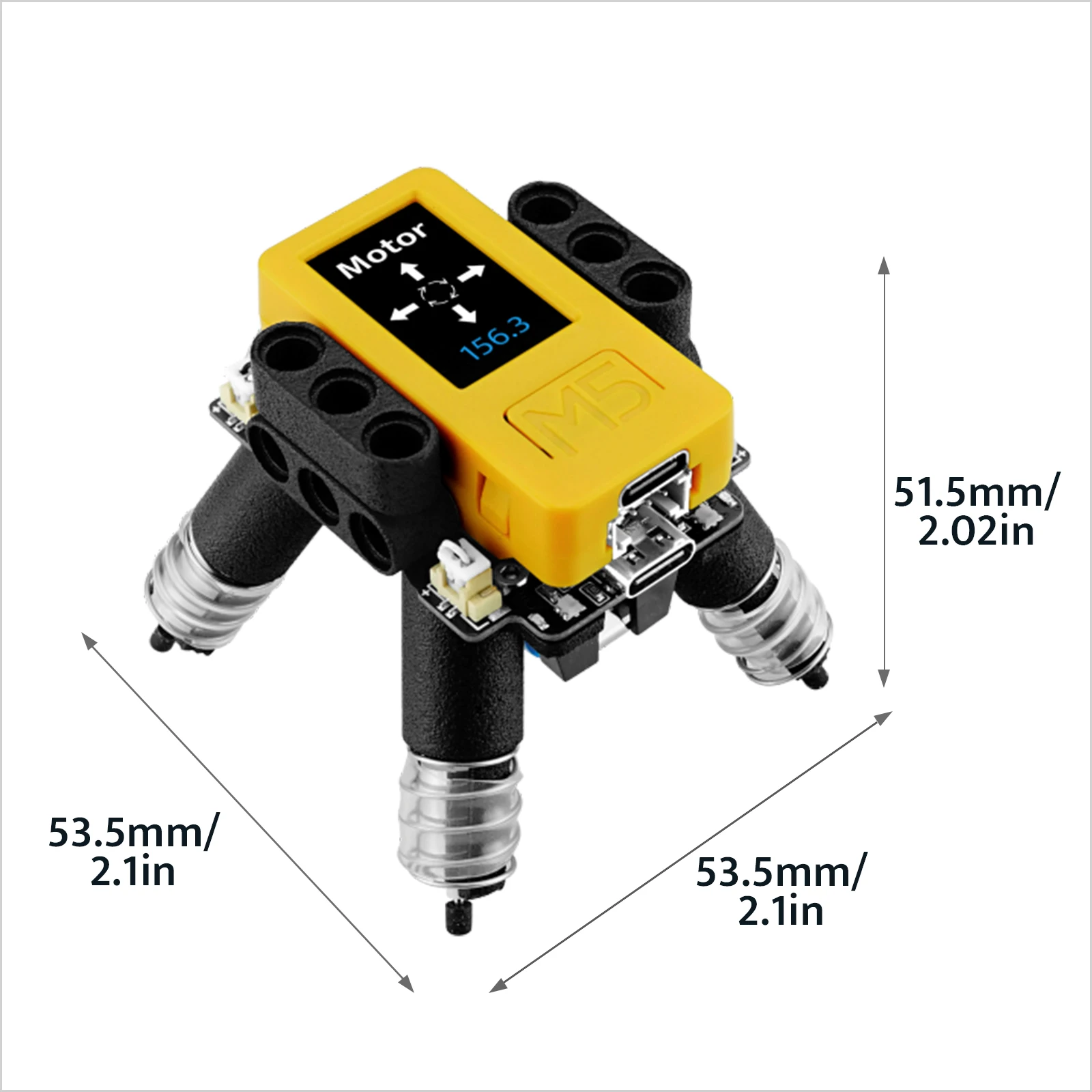 M5Stack Oficial BugC2 con M5StickC PLUS2 - imagen 4