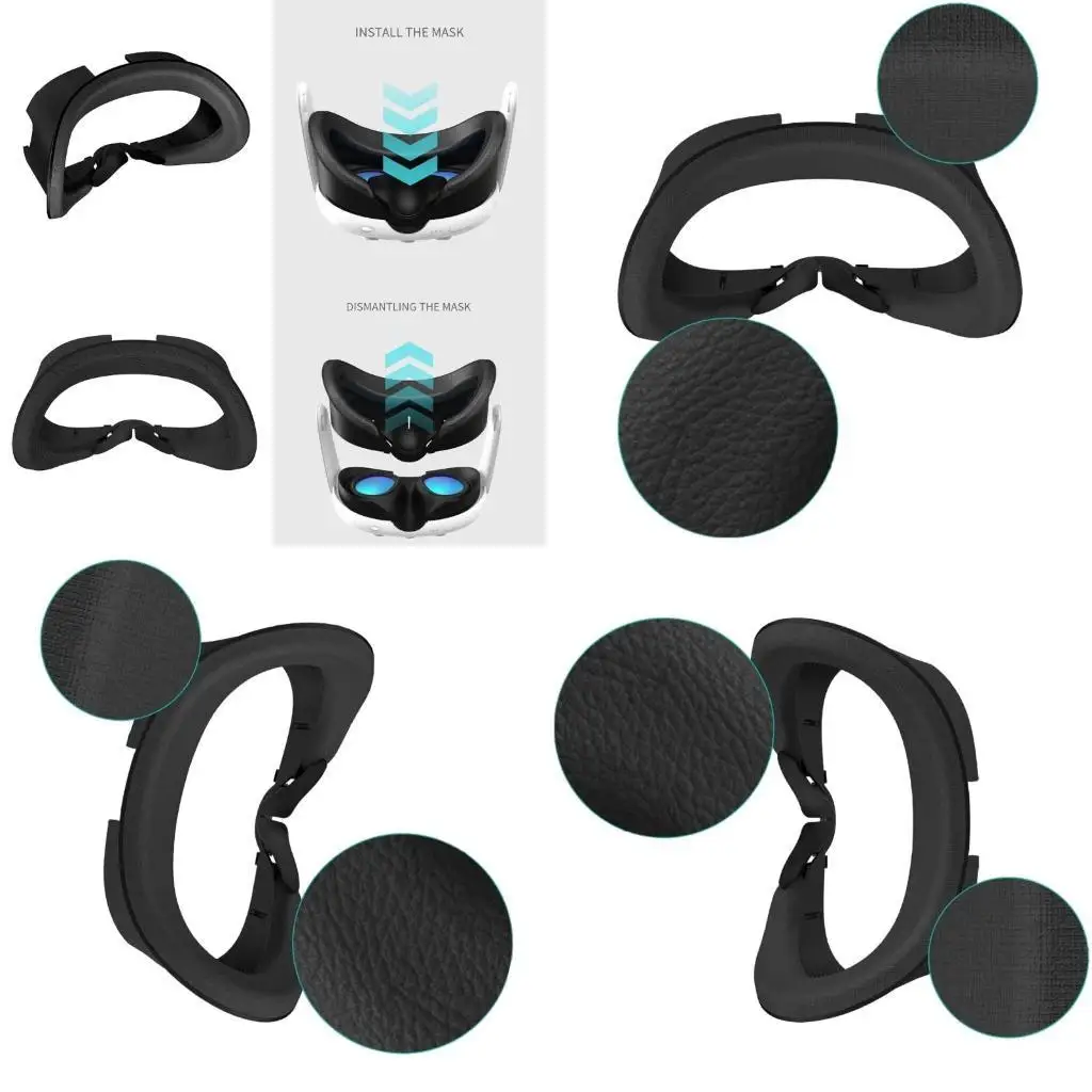 Y1UB cubierta transpirable Marco interfaz y cubierta espuma para auriculares cubierta