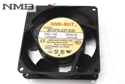 NMB Ventilador 230V CA Marco Aluminio para Servidor