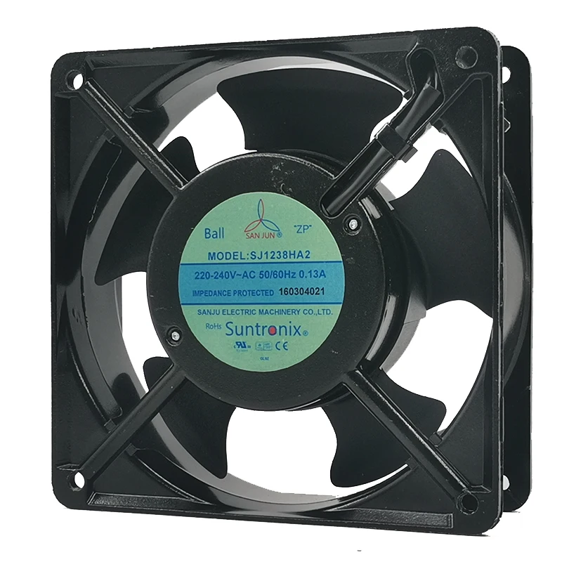 Nuevo SJ1238HA2 original Taiwán Sanju 12038 ac220v ha1 220-240V ventilador de refrigeración axial - imagen 3