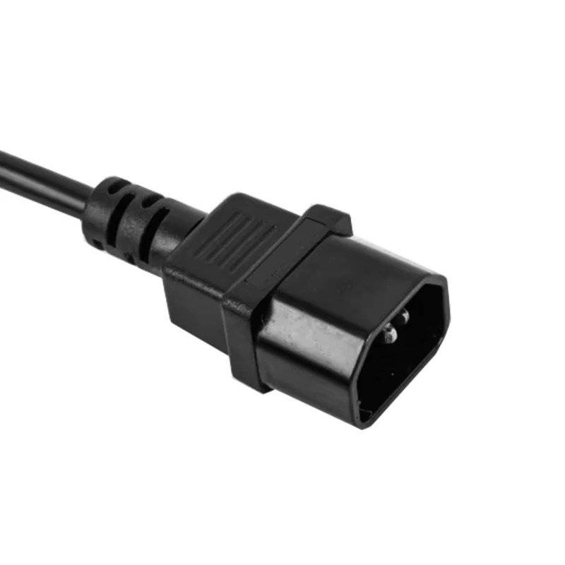Cable PDU UPS IEC C14 a enchufe Euro Schuko Cable de extensión de energía 30cm Schuko CEE7/4 Cable de extensión de alimentación Cable de alimentación de la UE - imagen 2