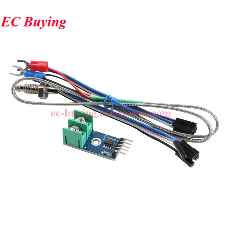 1-2 uds AD8495 acoplamiento térmico de precisión MAX6675 MAX31855 MAX31856 MCP9600 CJMCU módulo Sensor de temperatura termopar tipo K - imagen 5