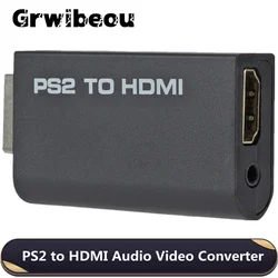 Convertidor PS2 a HDMI con salida de audio de 3,5 mm