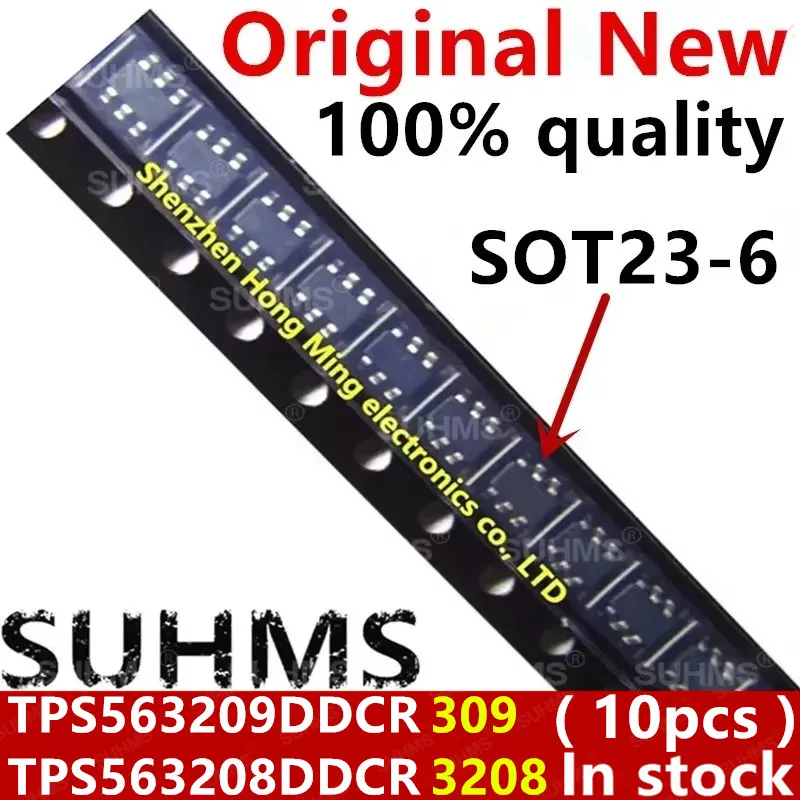 (10 piezas) 100% nuevo TPS563209DDCR TPS563209 309 TPS563208DDCR TPS563208 3208 sot23-6 - imagen 2