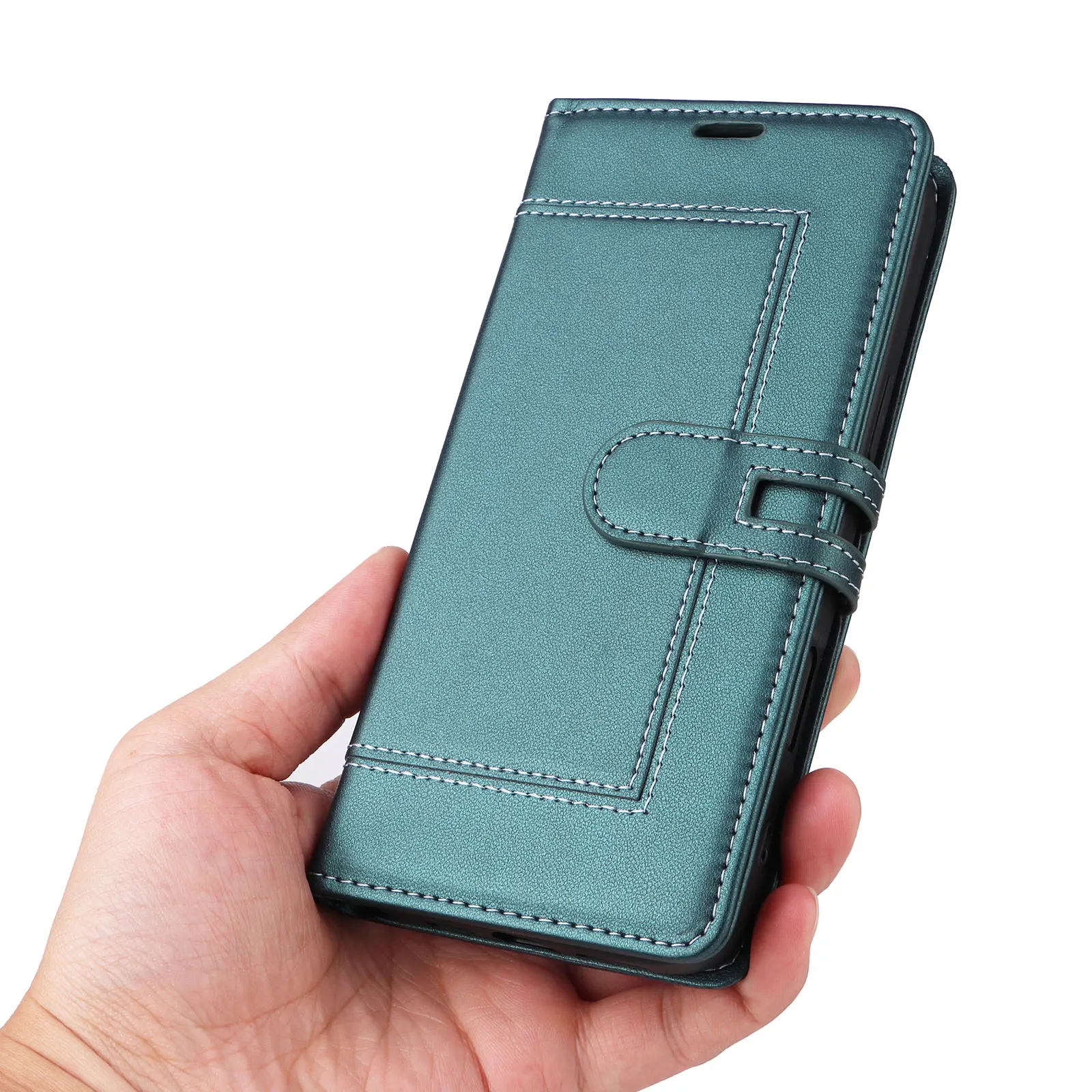 Funda de teléfono de cuero Solt con tarjetas magnéticas de negocios para Google Pixel 10 Pro XL 9A 9 8 8A, funda de bolsillo para libro con soporte a prueba de golpes - imagen 5