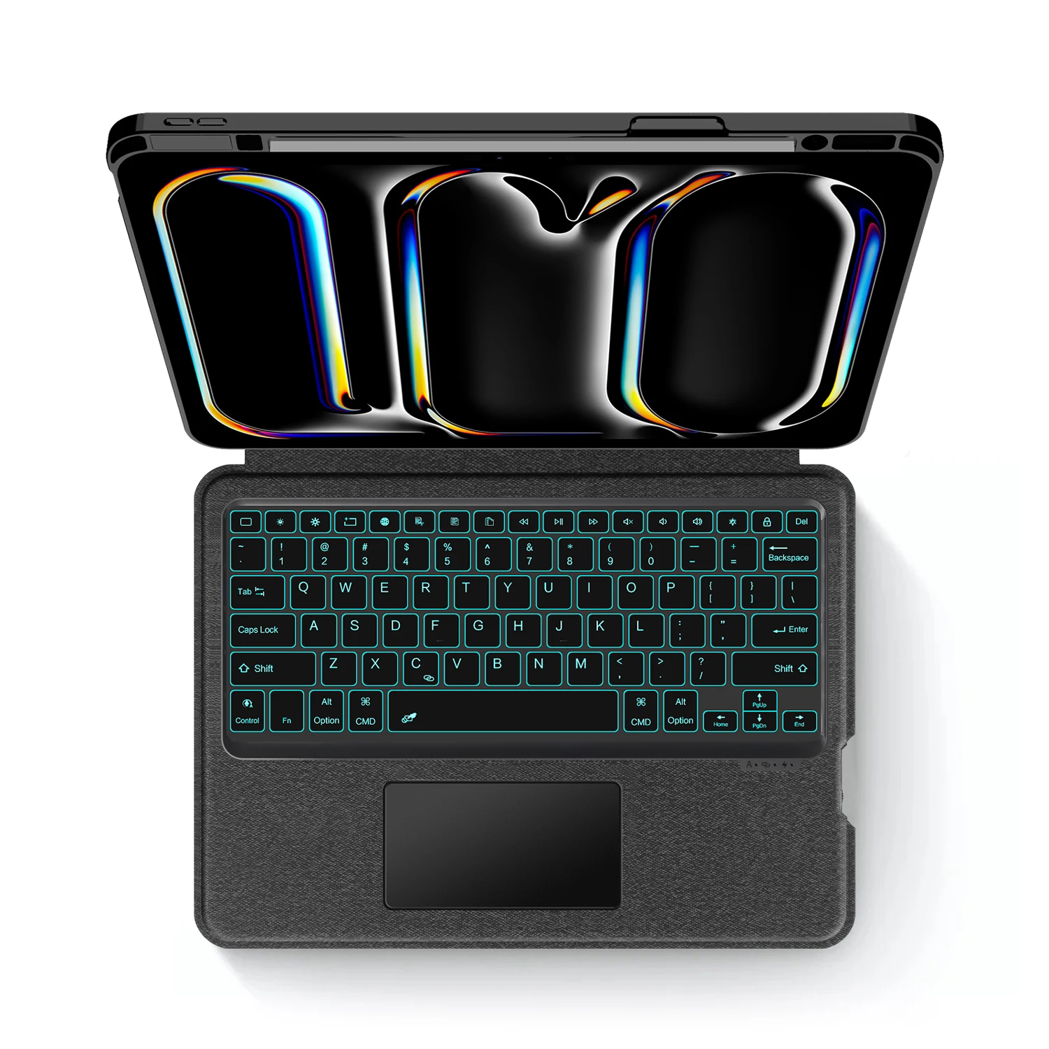 Funda con teclado retroiluminado con panel táctil para iPad Pro 13 M5 M4 13 "tableta para iPad Pro 11 pulgadas M5 M4 cubierta de teclado mágico desmontable - imagen 2