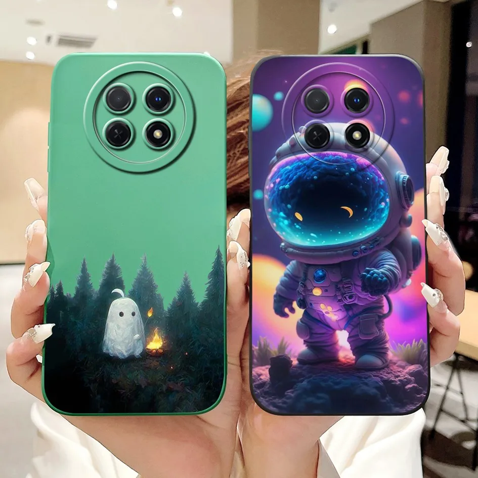 Funda de silicona suave con dibujos animados para teléfono móvil, carcasa protectora de TPU para cámara, para Huawei Nova Y91, NovaY91 Y 91 STG-LX1 - imagen 5