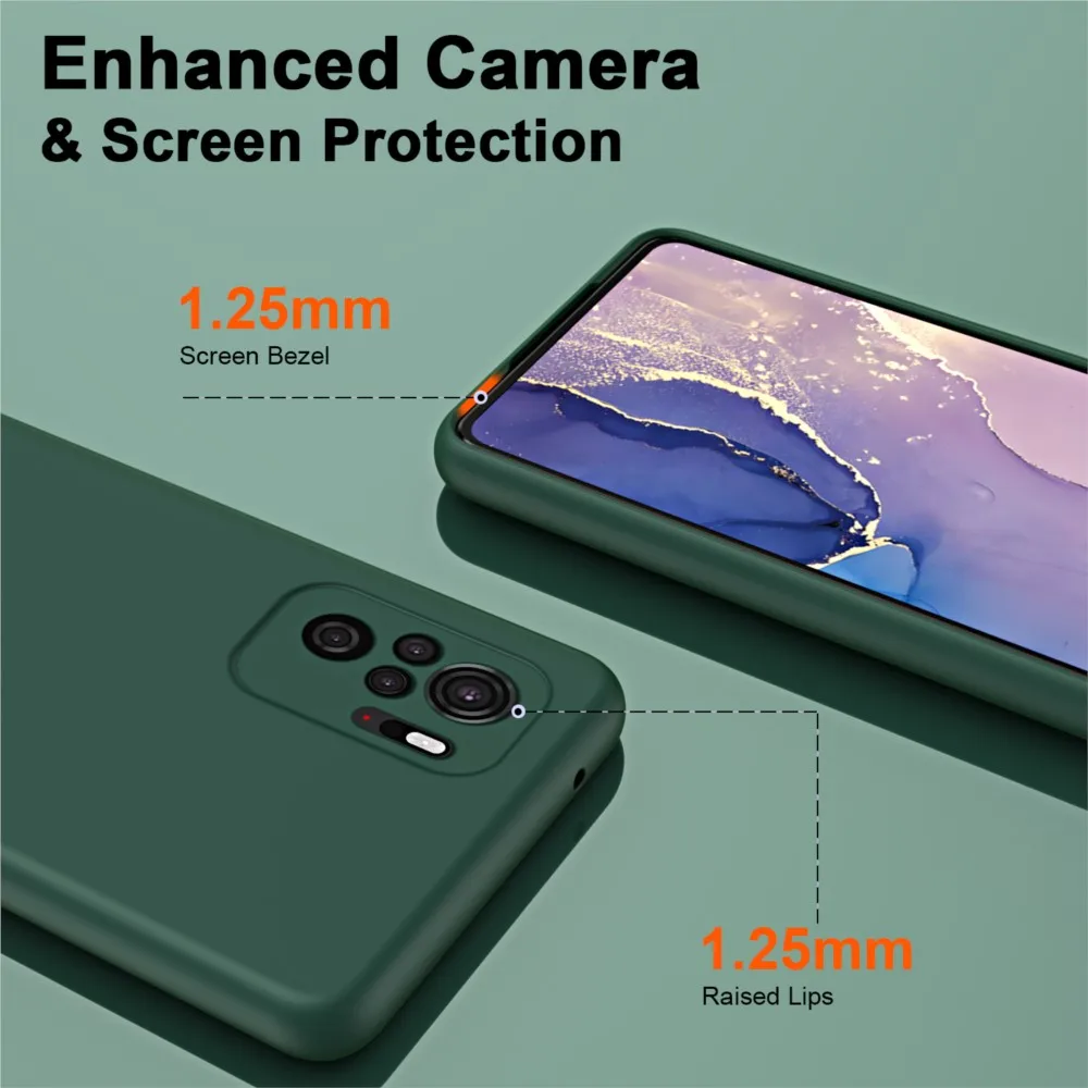 Funda de silicona Candy para Xiaomi Redmi Note 10 4G Note 10S, funda de teléfono suave ultrafina de lujo a prueba de golpes, funda Redmi Note10 S 4G - imagen 4